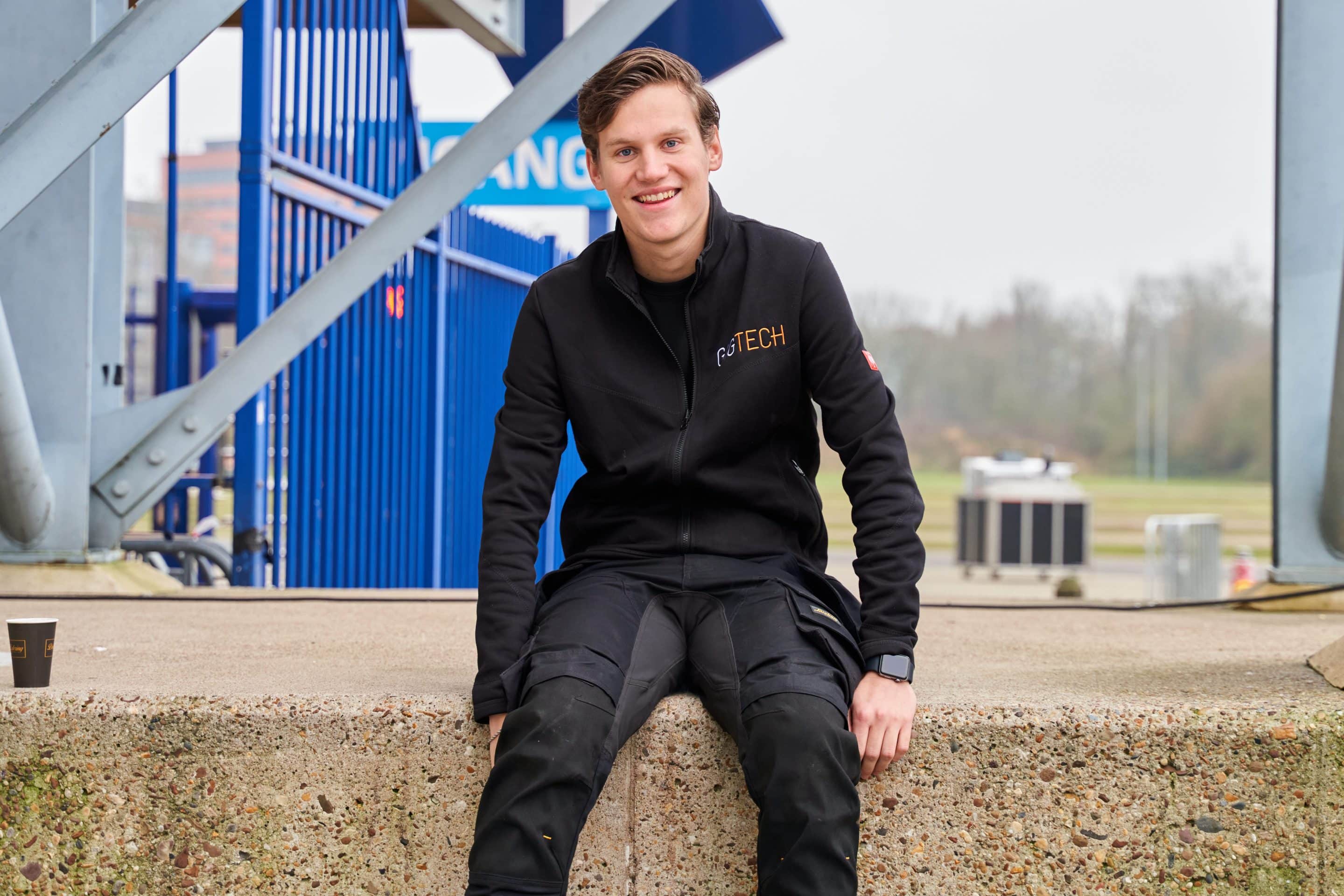 Gigtech aanhanger met mast